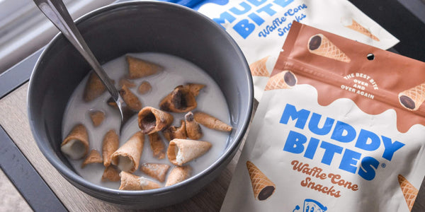 Celebrating National Cereal Day with Muddy Bites as a delicious snack